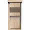 Ekena Millwork Monterey Smooth Corbel w/Backplate, Douglas Fir, 7 1/2"W x 8"D x 16"H COR08X08X16MON01SDF - alternate 4